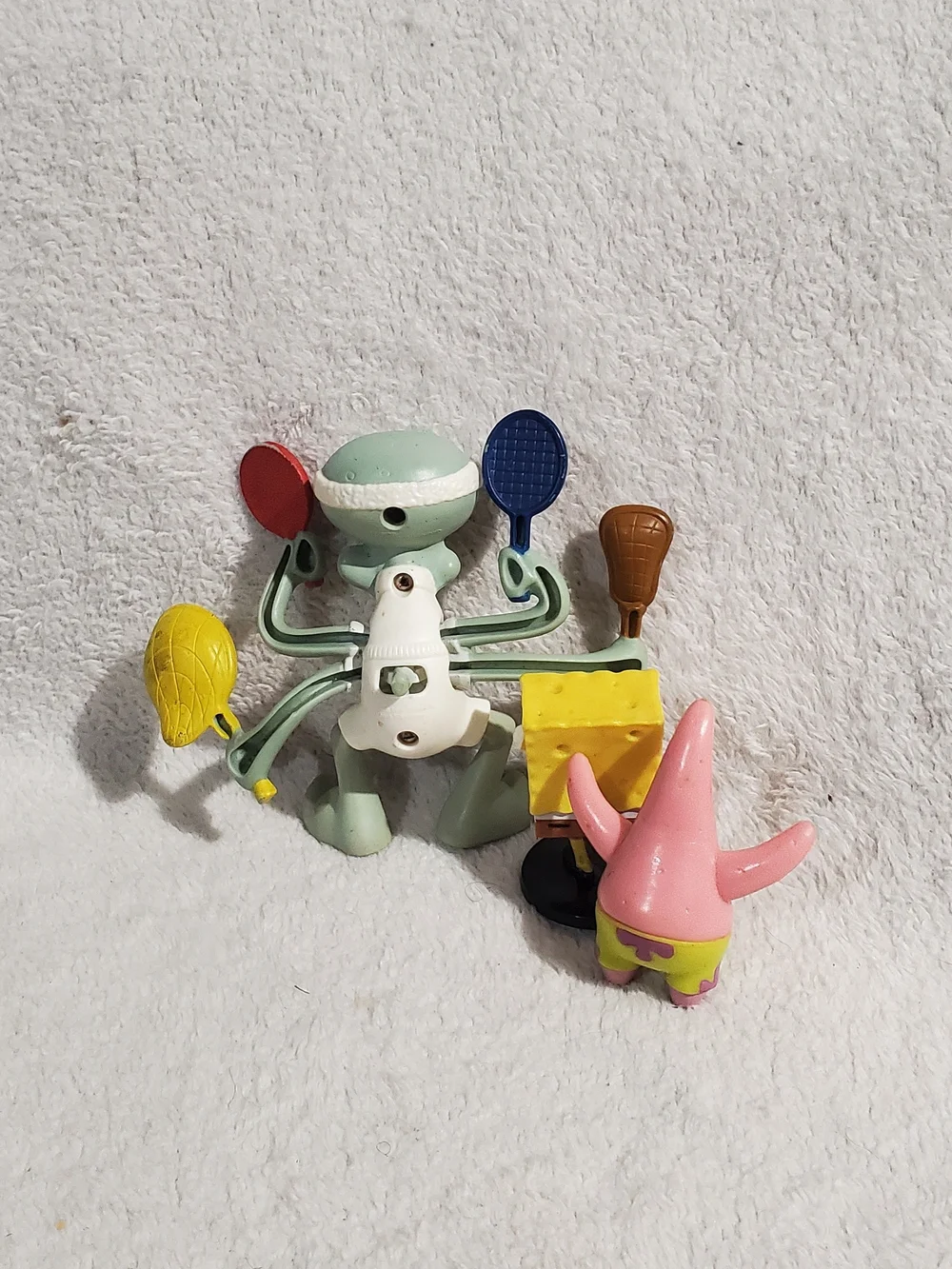 SpongeBob SquarePants Squidward Tennis Figure – Green